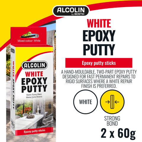 Epoxy Putty White - Image 4